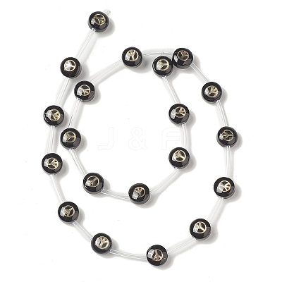 Handmade Lampwork Beads Strands LAMP-F028-01E-1