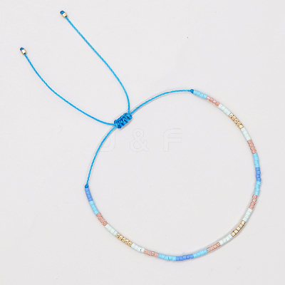 Miyuki Seed Braided Beaded Bracelet for Women DC4716-4-1