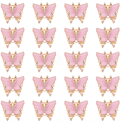 20Pcs Alloy Enamel Connector Charms ENAM-SC0007-51-1
