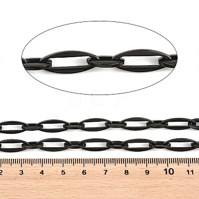 201 Stainless Steel Oval Link Chains CHS-H118-19EB-1