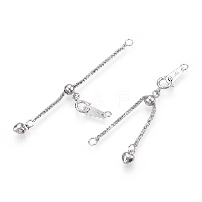 925 Sterling Silver Universal Chain Extender FIND-T009-02P-1