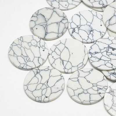 Synthetic Turquoise Pendants X-TURQ-S290-66B-1