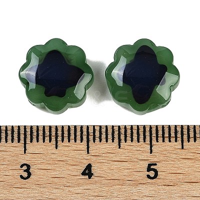 Two Tone Glass Mood Beads GLAA-Z007-07D-1