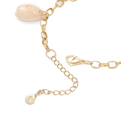 Stainless Steel & Alloy Enamel Charm Bracelets BJEW-JB12215-01-1