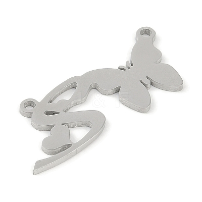 Non-Tarnish 304 Stainless Steel Pendants STAS-L279-002P-S-1