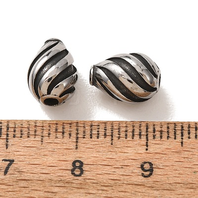 304 Stainless Steel Beads SA-CBA9DCB-21AS-1