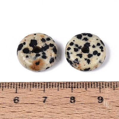 Natural Dalmatian Jasper Pendants G-Q601-30A-03-1