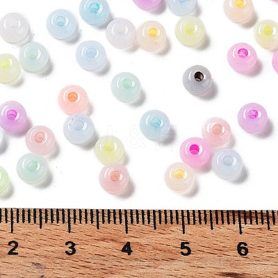 Imitation Jade 3/0 Glass Seed Beads SEED-Z001-A-A02-1