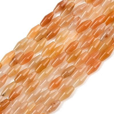 Natural Red Aventurine Beads Strands G-C270-C01-1