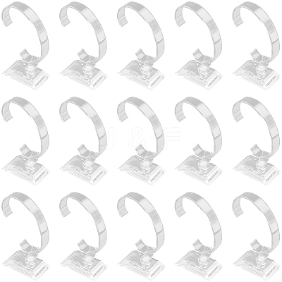 C Shaped ABS Plastic Single Bracelet Display Stands BDIS-WH20001-03A-1