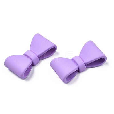 Opaque Spray Painted Acrylic Cabochons ACRP-S679-006-1
