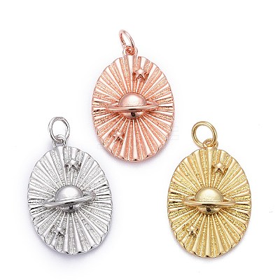 Brass Pendants KK-Z009-27-1
