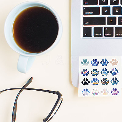 Self-Adhesive Paper Decorative Stickers DIY-WH0562-083-1
