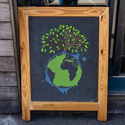 Plastic Reusable Drawing Painting Stencils Templates DIY-WH0202-252-1