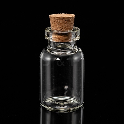 Glass Jar Bead Containers X-CON-Q016-1