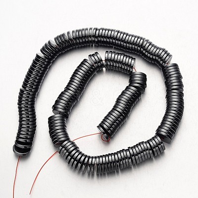 Non-magnetic Synthetic Hematite Beads Strands G-F300-17A-09-1
