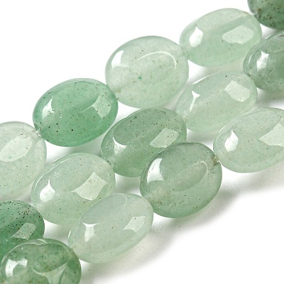 Natural Green Aventurine Beads Strands G-M420-D02-01-1