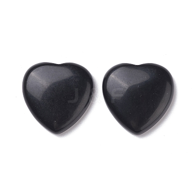 Natural Obsidian Cabochons G-P021-13-1