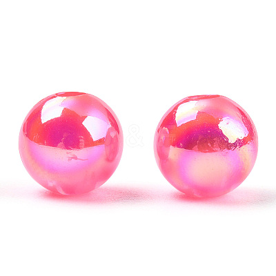 Transparent Acrylic Beads LS-MACR-T046-01C-16-1
