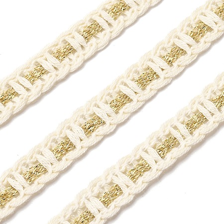 Polyester with Cotton Braided Lace Ribbon OCOR-Z007-05B-1
