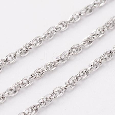 304 Stainless Steel Rope Chains CHS-H007-22P-1