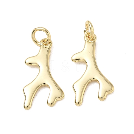 Brass Pendants KK-CBA9234-02G-1
