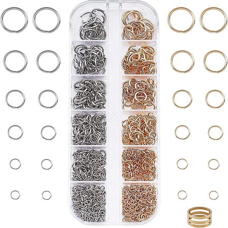 Unicraftale 304 Stainless Steel Jump Rings STAS-UN0017-23-1