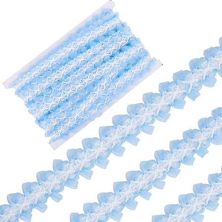 Gorgecraft 10Yard Polyester Lace Trims SRIB-GF0001-29-1