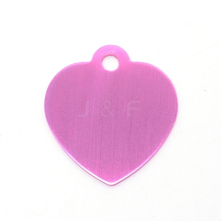 Aluminum Blank Pendants ALUM-WH0164-87G-1