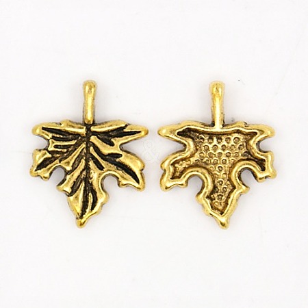 Autumn Theme Tibetan Style Alloy Pendants GLF0188Y-1