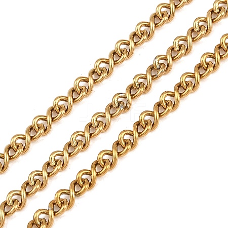 304 Stainless Steel Infinity Link Chains CHS-Z009-01G-1