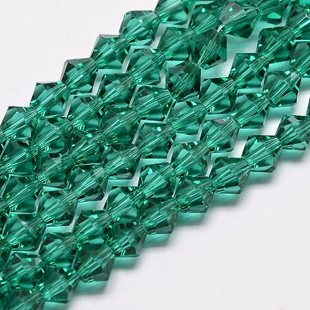 Imitation Austrian Crystal 5301 Bicone Beads X-GLAA-S026-6mm-08-1