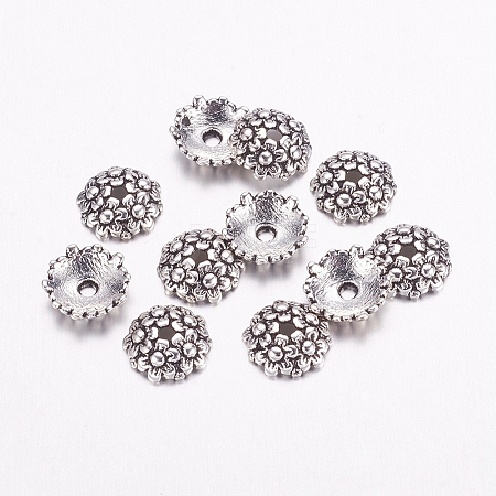 Tibetan Style Bead Caps LS-LF1650Y-NF-1