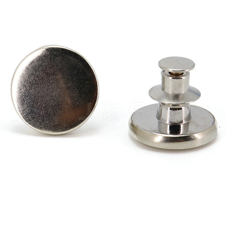 Alloy Button Pins for Jeans PURS-PW0009-03H-1