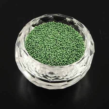 Color Plated DIY 3D Nail Art Decoration Mini Glass Beads MRMJ-R038-E05-1