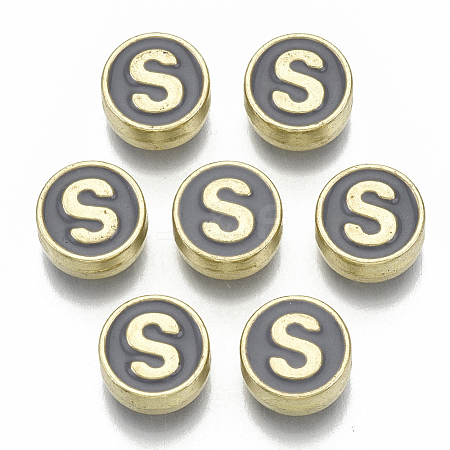 Alloy Enamel Beads LS-X-ENAM-S122-028S-NR-1