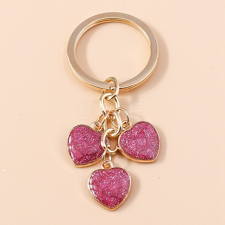 Alloy Enamel Keychain PW-WG763C8-03-1