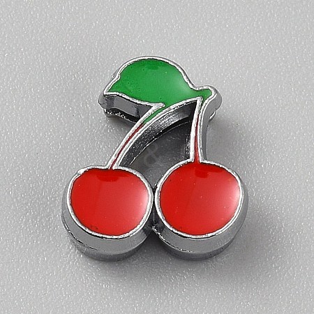 Alloy Enamel Beads LS-PALLOY-CJC0022-002P-1