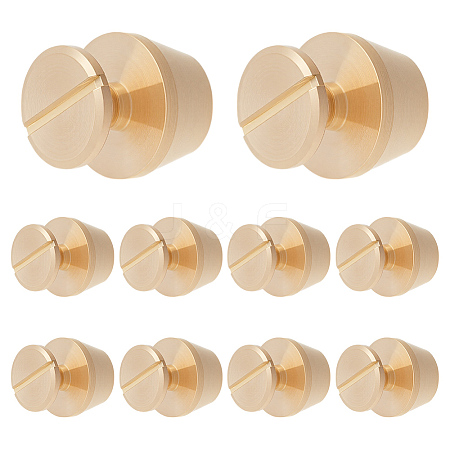 10Sets Brass Jewelry Box Drawer Handles FIND-ME0001-42-1