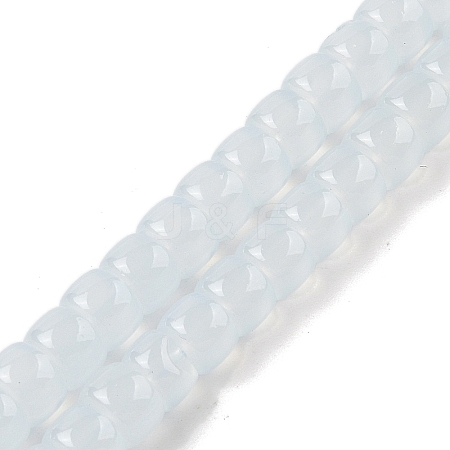 Baking Plating Glass Beads Strands GLAA-H036-01C-1