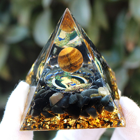 Orgonite Pyramid Resin Energy Generators PW-WG94568-03-1