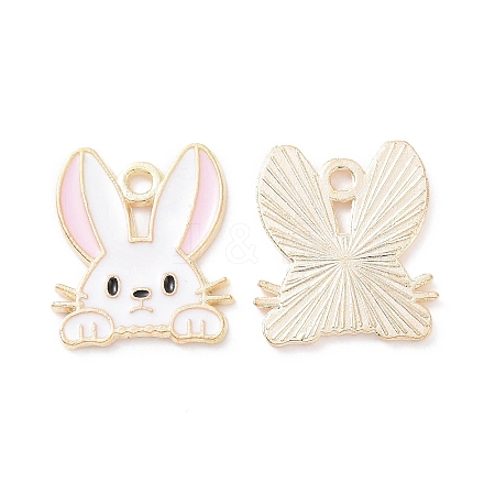 Alloy Enamel Pendants PALLOY-D015-08E-1