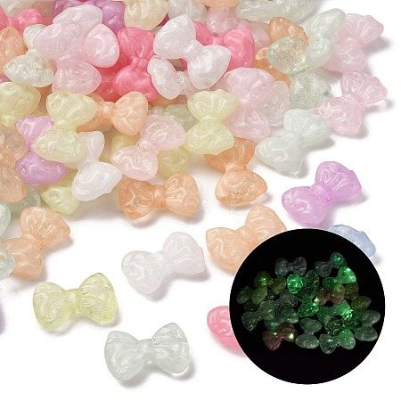 Luminous Transparent Acrylic Beads LACR-S001-06-1