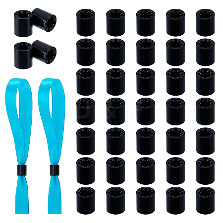 20Pcs POM Plastic Wristband Barbed Buckles KY-NB0001-78C-1