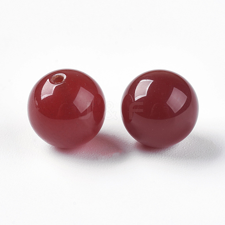 Natural Carnelian Beads G-K275-12-8mm-1