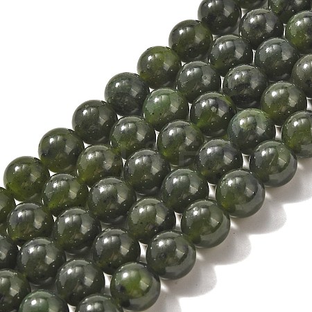 Natural Jade Beads Strands G-H090-A01-10MM-1