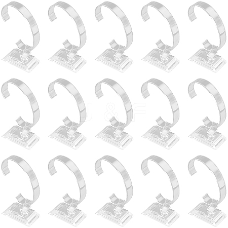 C Shaped ABS Plastic Single Bracelet Display Stands BDIS-WH20001-03A-1