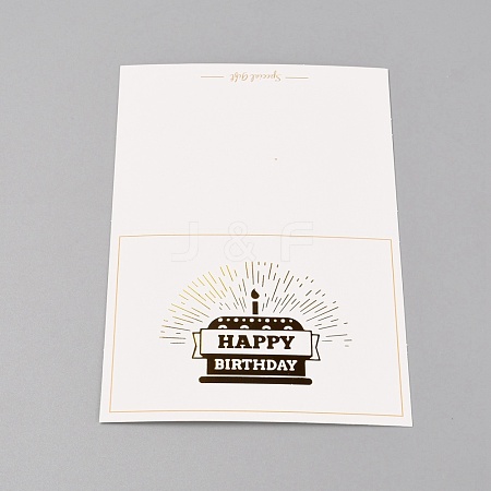 Coated Paper Cards DIY-WH0223-74D-1