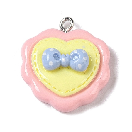 Opaque Resin Pendants RESI-S403-04F-1