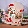 4-Tier Wood Display Riser Stands for Greeting Cards ODIS-GL0001-10-6